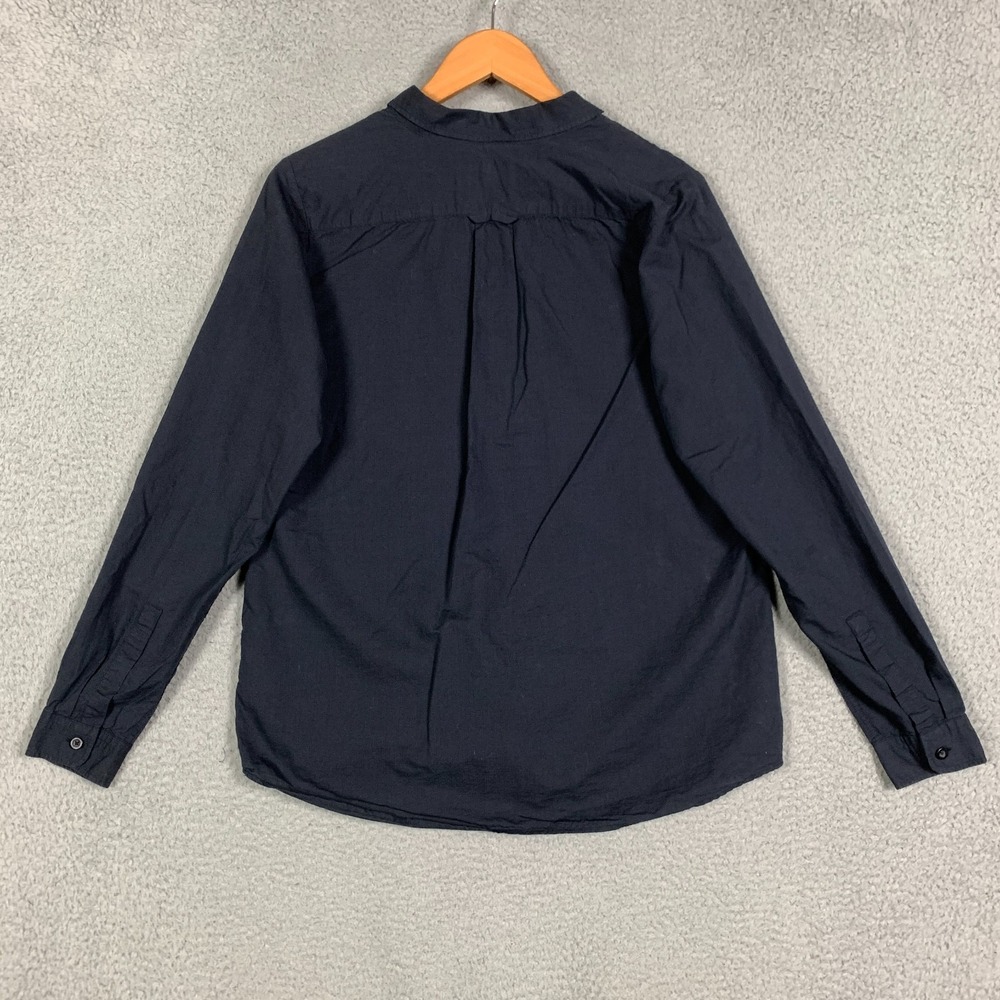 FjallRaven‎ Kiruna Lite Shirt Women's Small Navy Long Sleeve Popover Comfort Fit - Picture 4 of 9